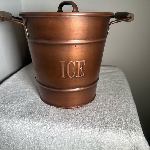 Other - Copper Ice Bucket with Handles